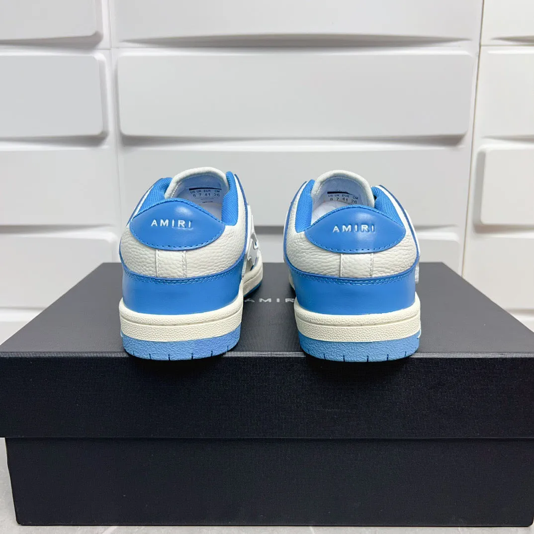 AMR Skel Top Low Sky Blue Sneakers-149