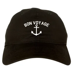 Bon Voyage Anchor Boat Mens Dad Hat Baseball Cap