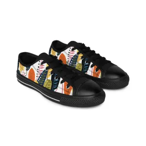 Colorful Feathers Women's Sneakers