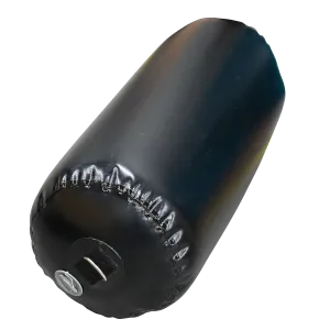 Fat Sac Specialty Inflatable Fender 18" dia. X 36" Long Inflatable Black industrial 41 oz. material