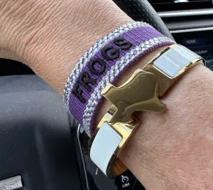 Frogs Bling Team Tassel Bracelet