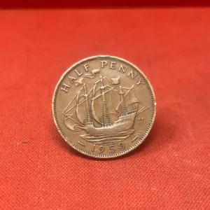 King George VI 1950 Half Penny