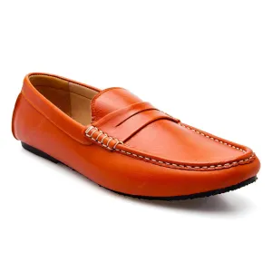 Penny Leather Loafer Soft Squeeze Orange