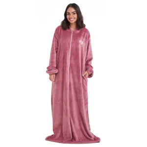 Snuggs Monk Wearable Blanket Dark Cashmere