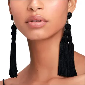 TEEK - Handmade Tassel Hang Earrings