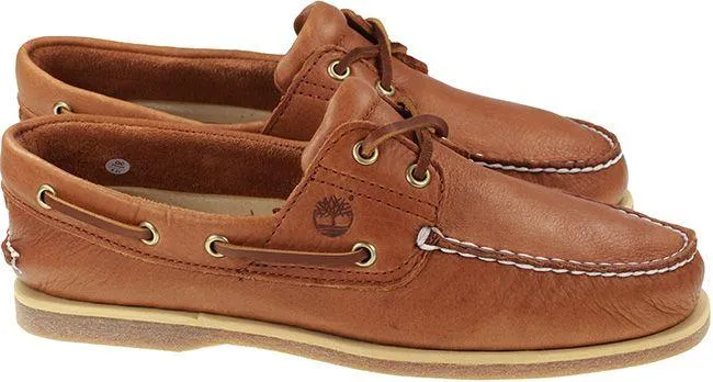 Timberland Shoes Classic Boat 2 Eye Rust