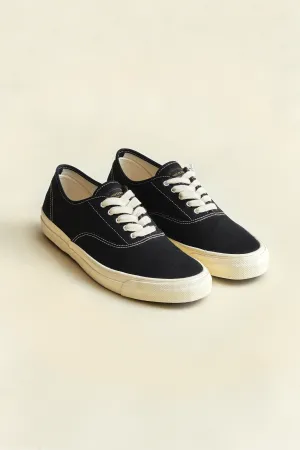 Trophy Mil Boat Shoes - Black×Cream