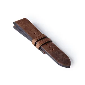 Vintage Leather Strap - Dark Brown