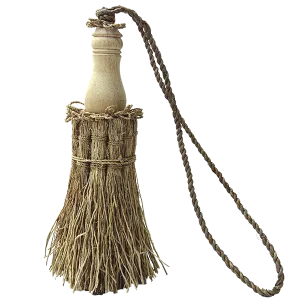 Wood Top Vetiver Tassel